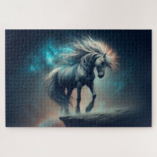 Wild Horses, Galloping Horses, Majestic Animals,  Jigsaw Puzzle