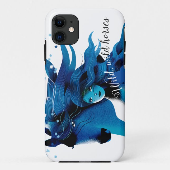 Wild Horses iPhone Case (Back)
