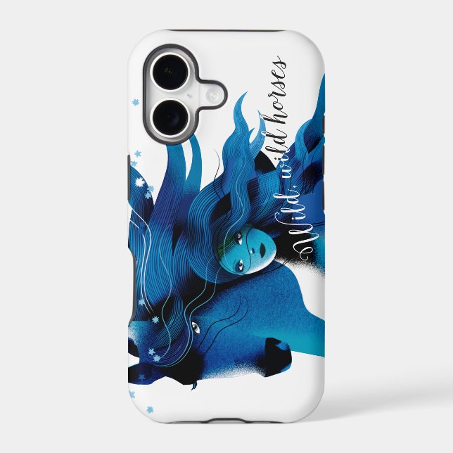 Wild Horses iPhone Case (Back)