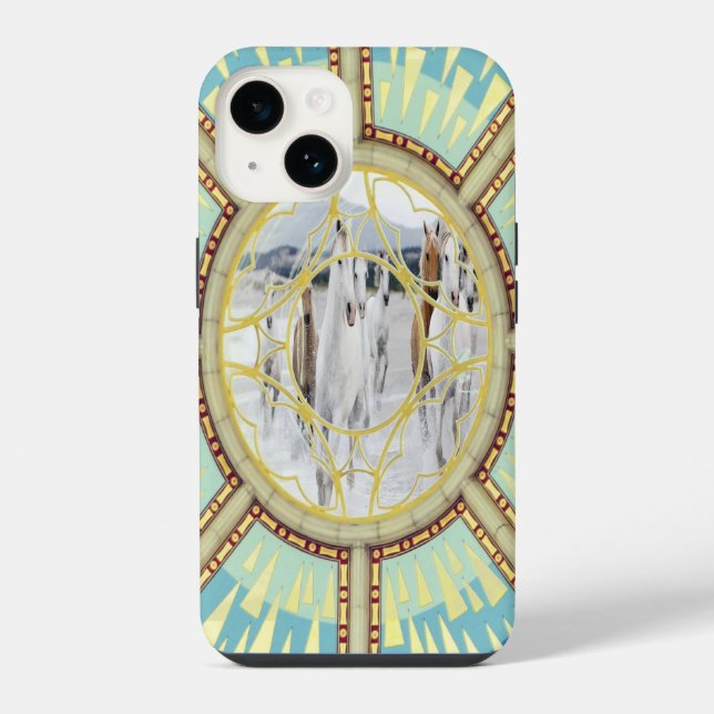 Wild Horses iPhone Case (Back)
