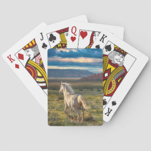 WILD HORSES  “Live to Run” Playing Cards