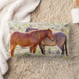 Wild Horses Lumbar Cushion