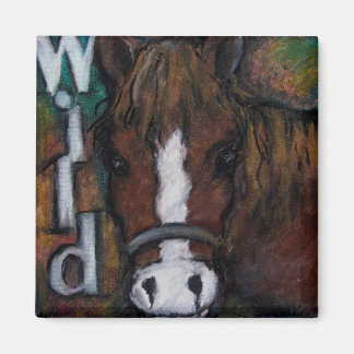 Wild Horses Magnet