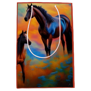 Wild Horses Medium Gift Bag