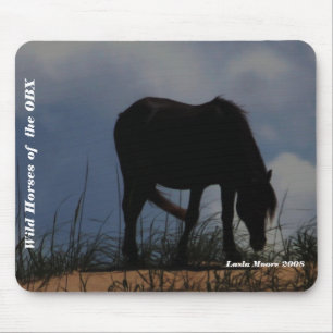 Wild horses of the OBX Mousepad