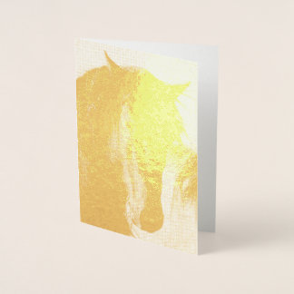 WILD HORSES OF UTAH STALLION ONAQUI REAL Foil Card
