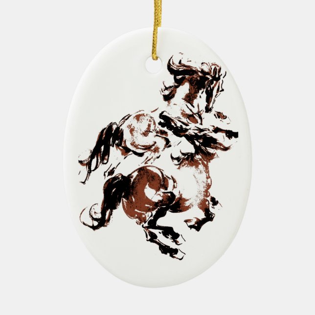 Wild Horses Ornament (Front)