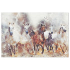 Wild Horses Western Decoupage Art