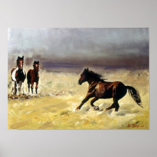 Wild Horses/Wild Horses Poster (Front)