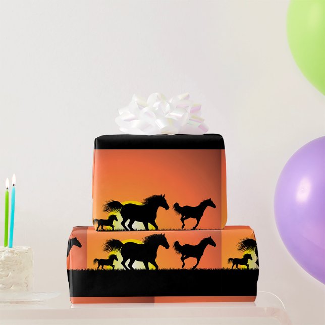 Wild Horses Wrapping Paper (Creator Uploaded)