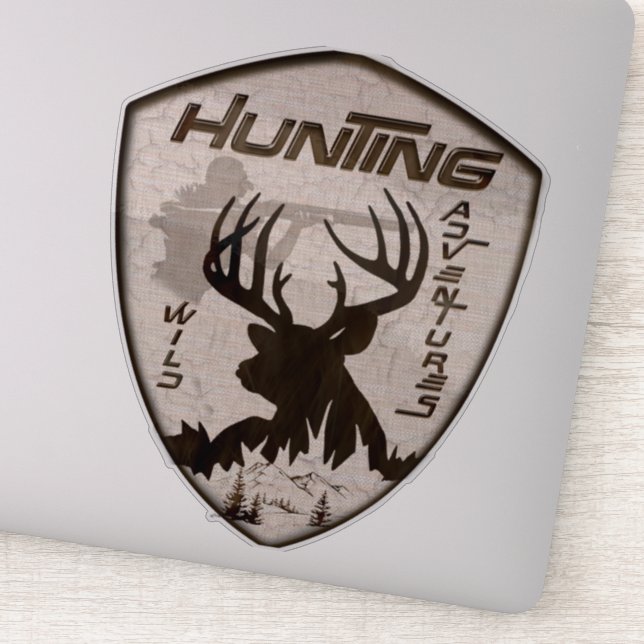 wild hunting adventure  Sticker (Detail)