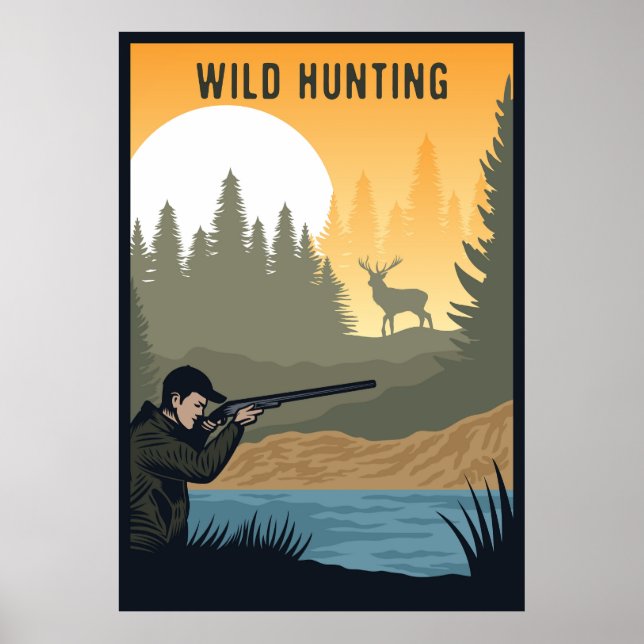 Wild hunting poster (Front)