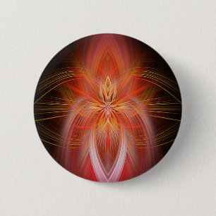 Wild Iris 6 Cm Round Badge