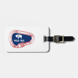 Wild Iris Climbing Carabiner Luggage Tag