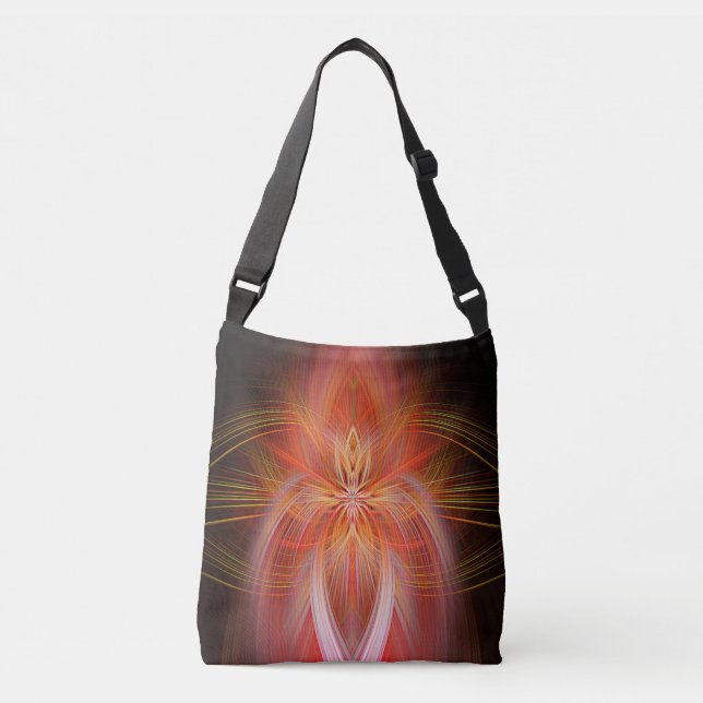 Wild Iris  Crossbody Bag (Front)
