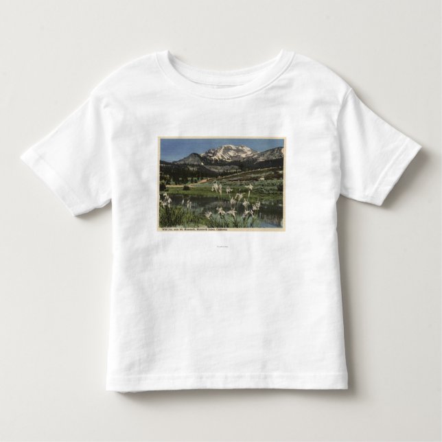 Wild Iris Growing Near Mt. Mammoth Toddler T-Shirt (Front)