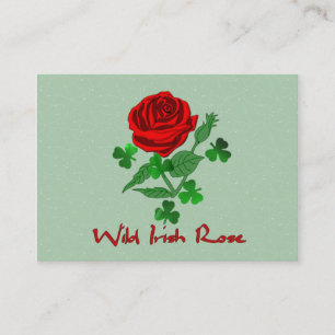 Wild Irish Rose Business Card