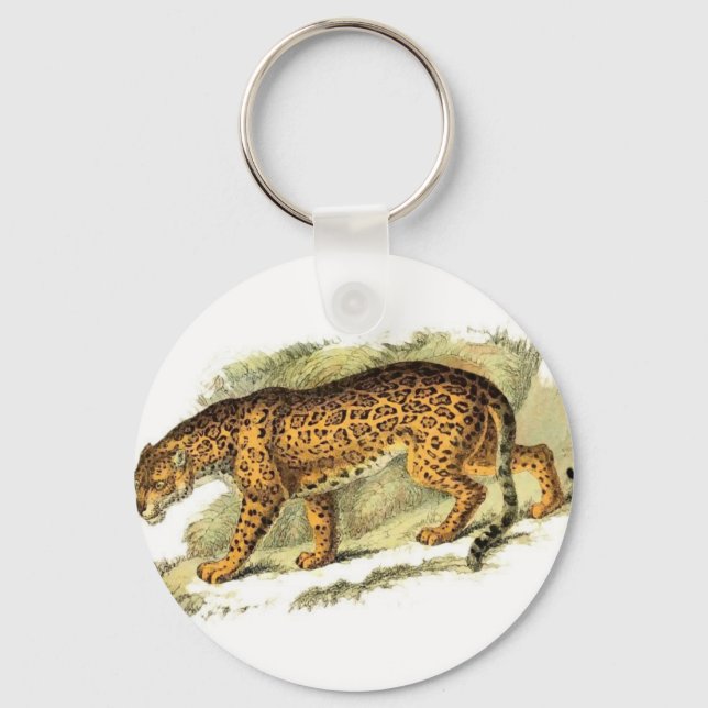 Wild Jaguar Key Chain (Front)