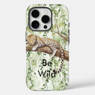 Wild Jungle Green Ivy iPhone 16 Pro Case
