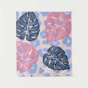 Wild jungle seamless pattern,background with hand tapestry