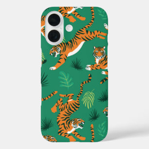 Wild Jungle Tiger iPhone 16 Case