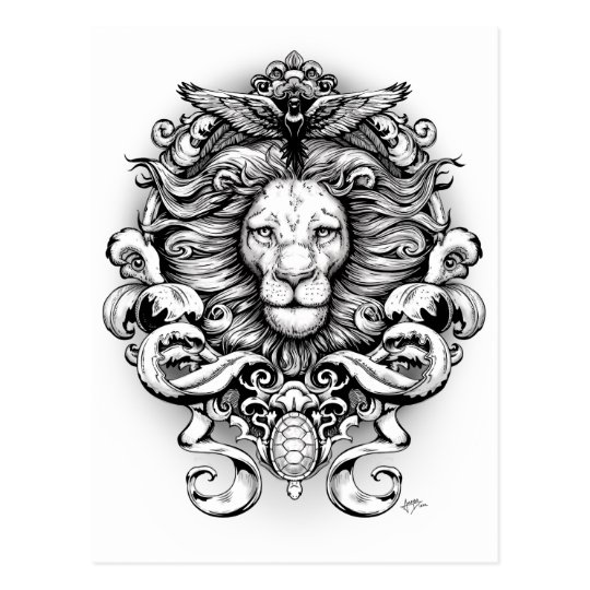 Wild Kingdom Postcard