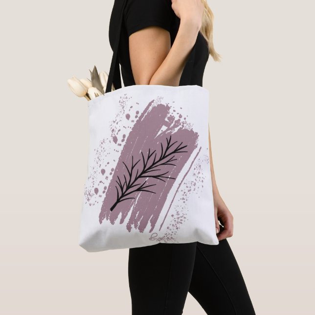 Wild Leaf Doodles   Tote Bag (Close Up)