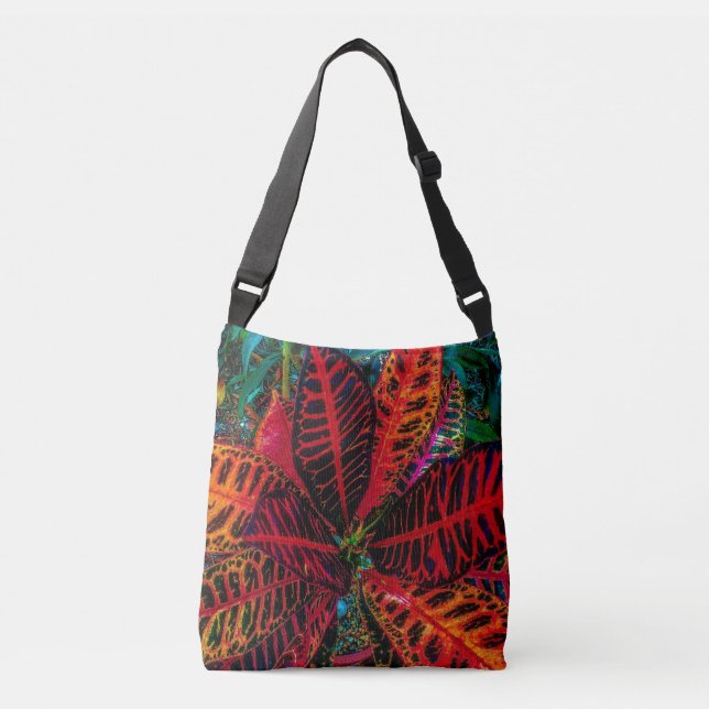 Wild Leaves Crossbody Bag (Front)