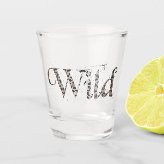 Wild Leopard Animal Print Shot Glass