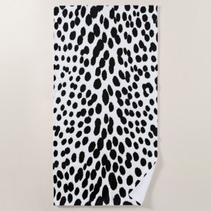 Wild Leopard Energy – Bold Animal Print Fashion Beach Towel
