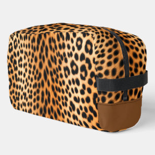 Wild Leopard Energy – Bold Animal Print Fashion Dopp Kit