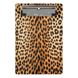 Wild Leopard Energy – Bold Animal Print Fashion Mini Clipboard