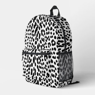 Wild Leopard Energy – Bold Animal Print Fashion Printed Backpack