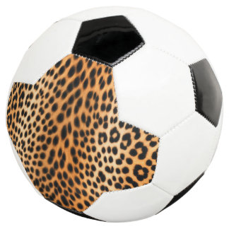 Wild Leopard Energy – Bold Animal Print Fashion Soccer Ball
