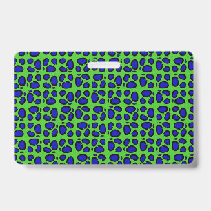 Wild Leopard ID Badge