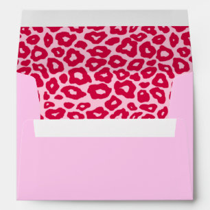 Wild Leopard Print Envelope