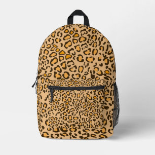 Wild Leopard Print Fashion Travel Backpack
