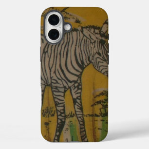 Wild Life Kenya African Safari Zebra iPhone 16 Plus Case