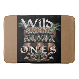 Wild Life Lovers Bath Mat