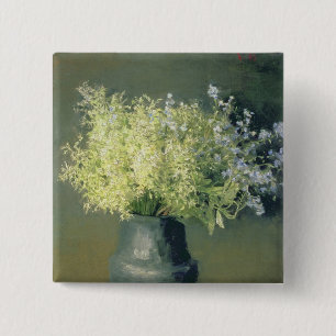 Wild Lilacs and Forget-Me-Nots, 1889 15 Cm Square Badge