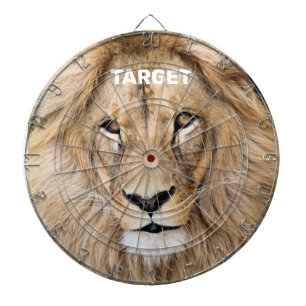 Wild Lion Personalised Dartboard