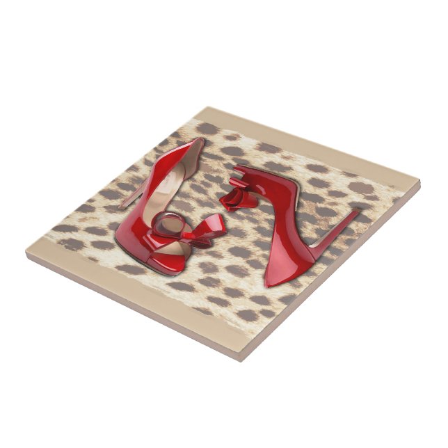 Wild Little Red Bo Peep Tile (Side)