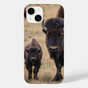"Wild Love: The Bison and Her Calf" Case-Mate iPhone 14 Case