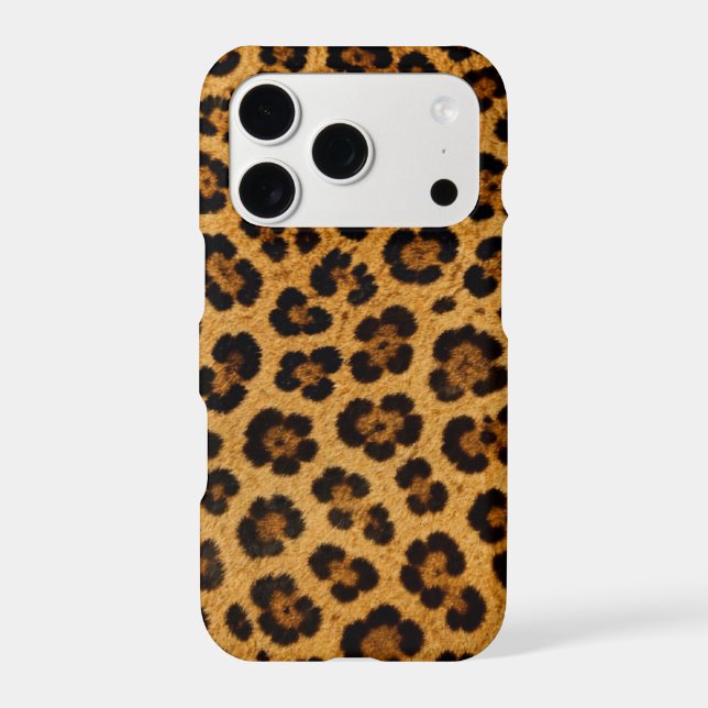 🐆✨ Wild Luxe Leopard iPhone Case (Back)