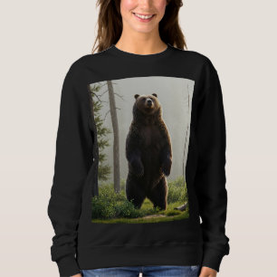 Wild Majesty: The Grizzly Bear T-Shirt Sweatshirt