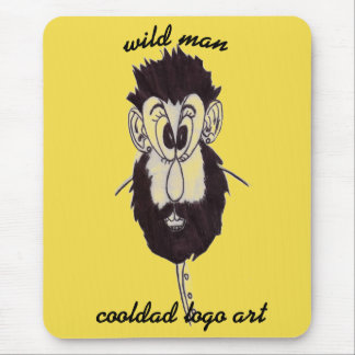 wild man mouse pad