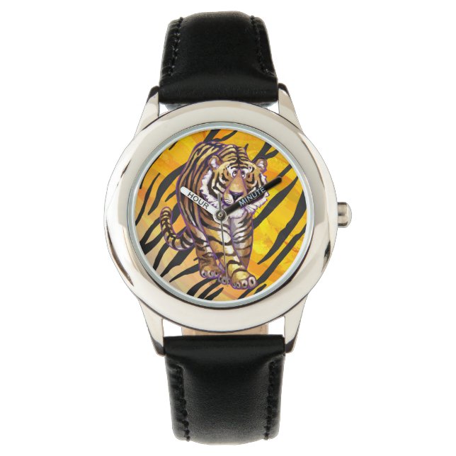Wild Me Tiger Orange and Black Watch (Front)
