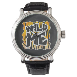 Wild Me Tiger Orange and Black Watch