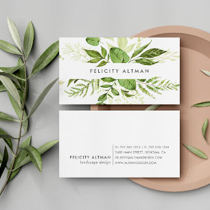 Wild Meadow Botanical Business Card