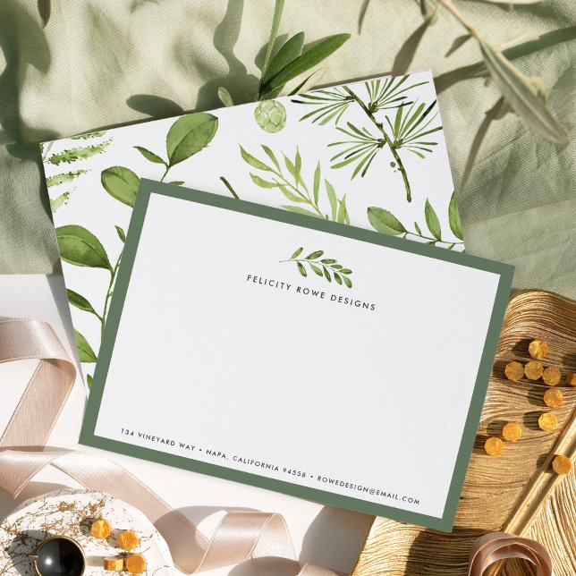 Wild Meadow | Business Stationery Flat Card (Creator Uploaded)